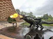 Дракон Further - крупнейший шагающий робот в мире, способен выполнять впечатляющие движения.