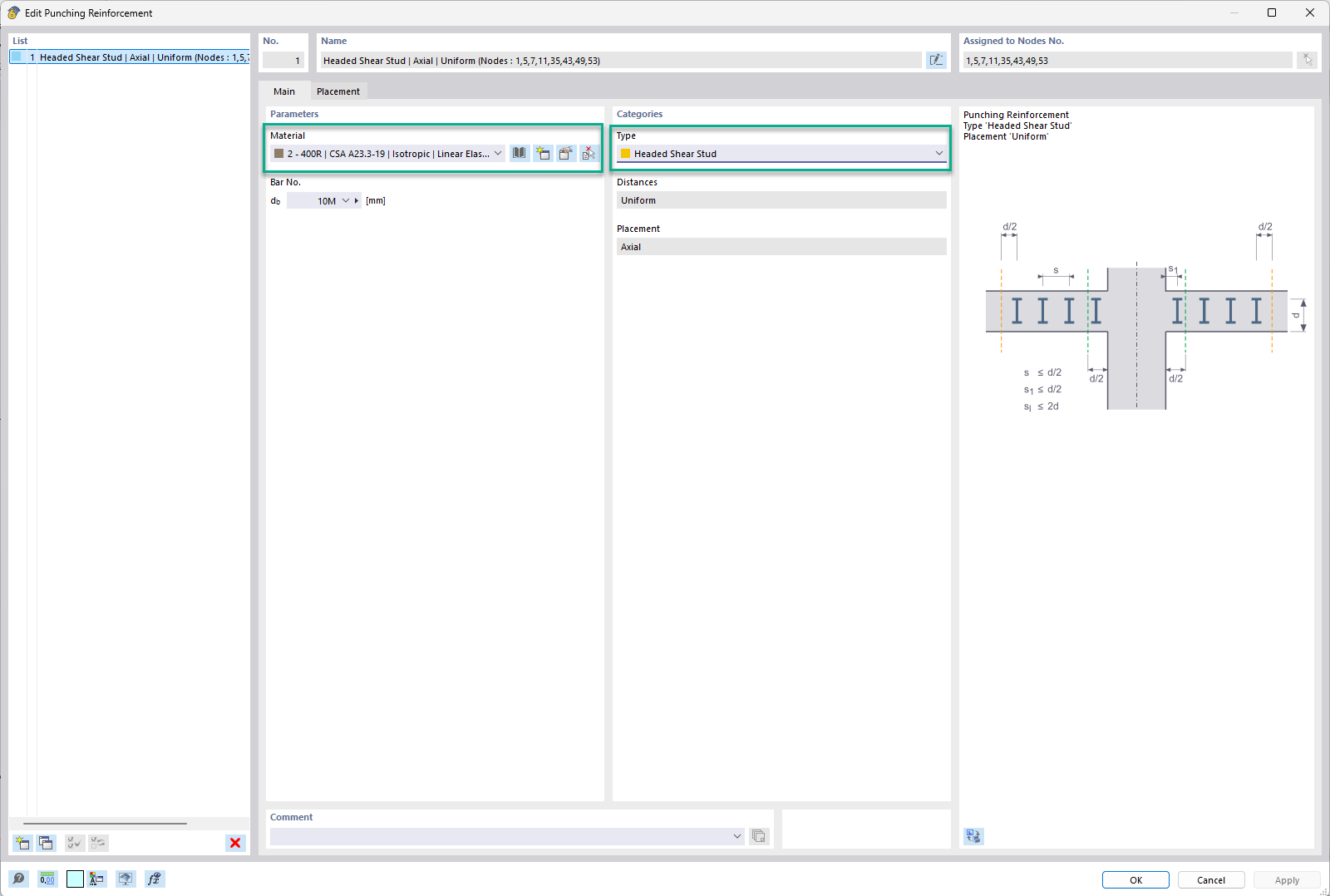 KB 001966 | Расчёт на продавливание в RFEM 6 по ACI 318-19 и CSA A23.3:19 | Часть II