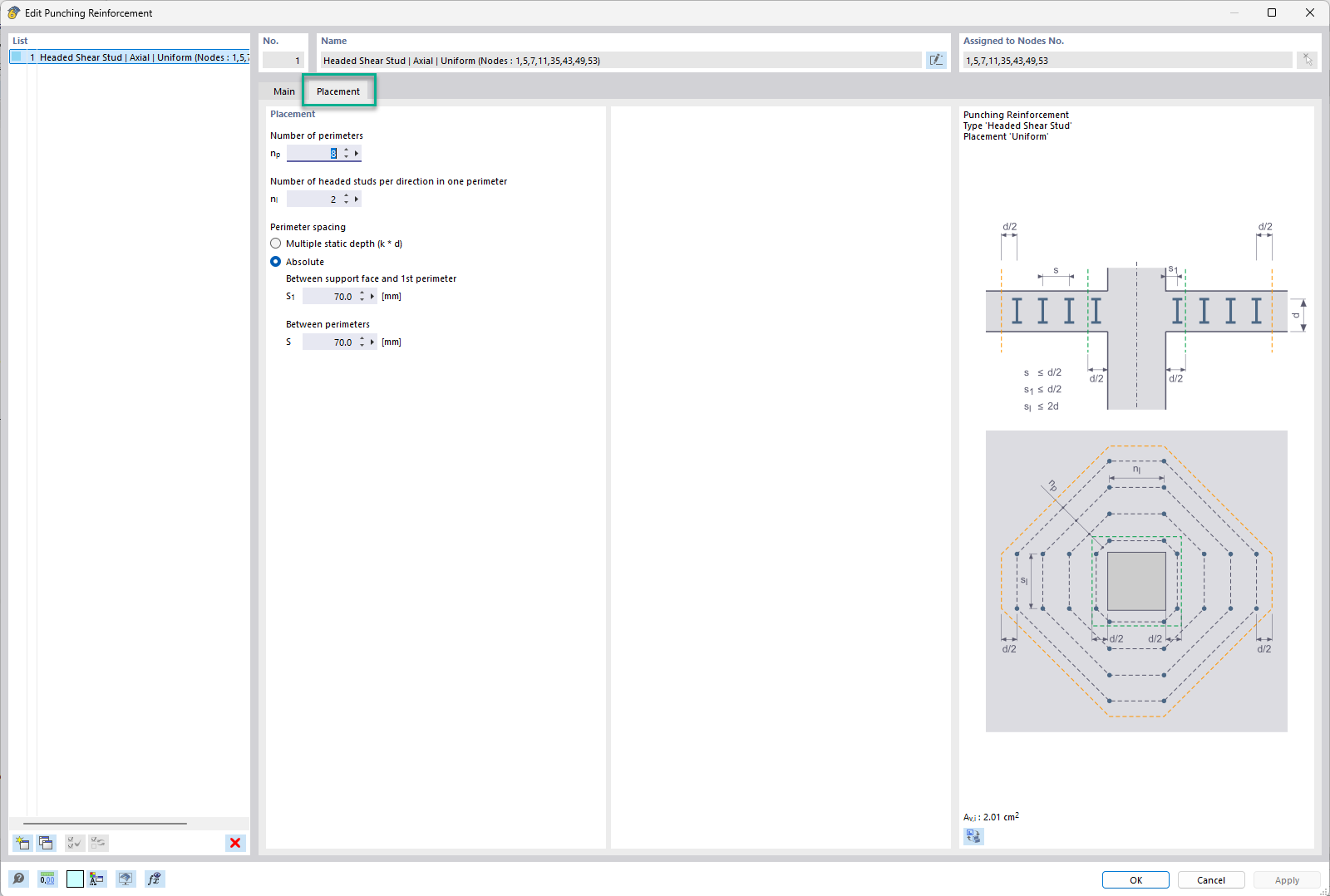 KB 001966 | Расчёт на продавливание в RFEM 6 в соответствии с ACI 318-19 и CSA A23.3:19 | Часть II