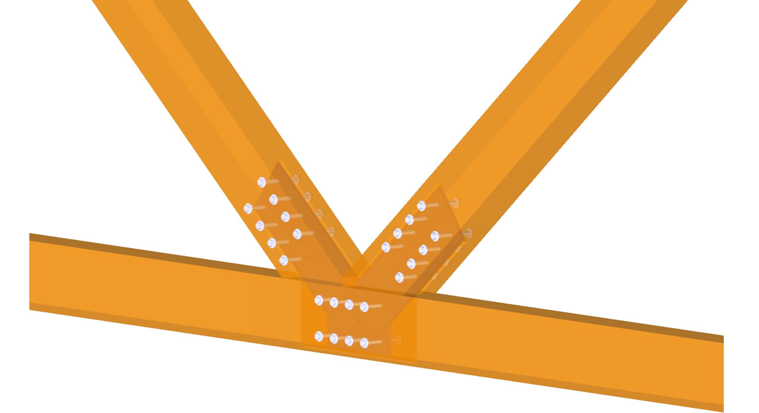 Расчёт непрямых стальных и деревянных соединений в модуле RF-/JOINTS Timber - Steel to Timber для RFEM и RSTAB по стандартам NDS