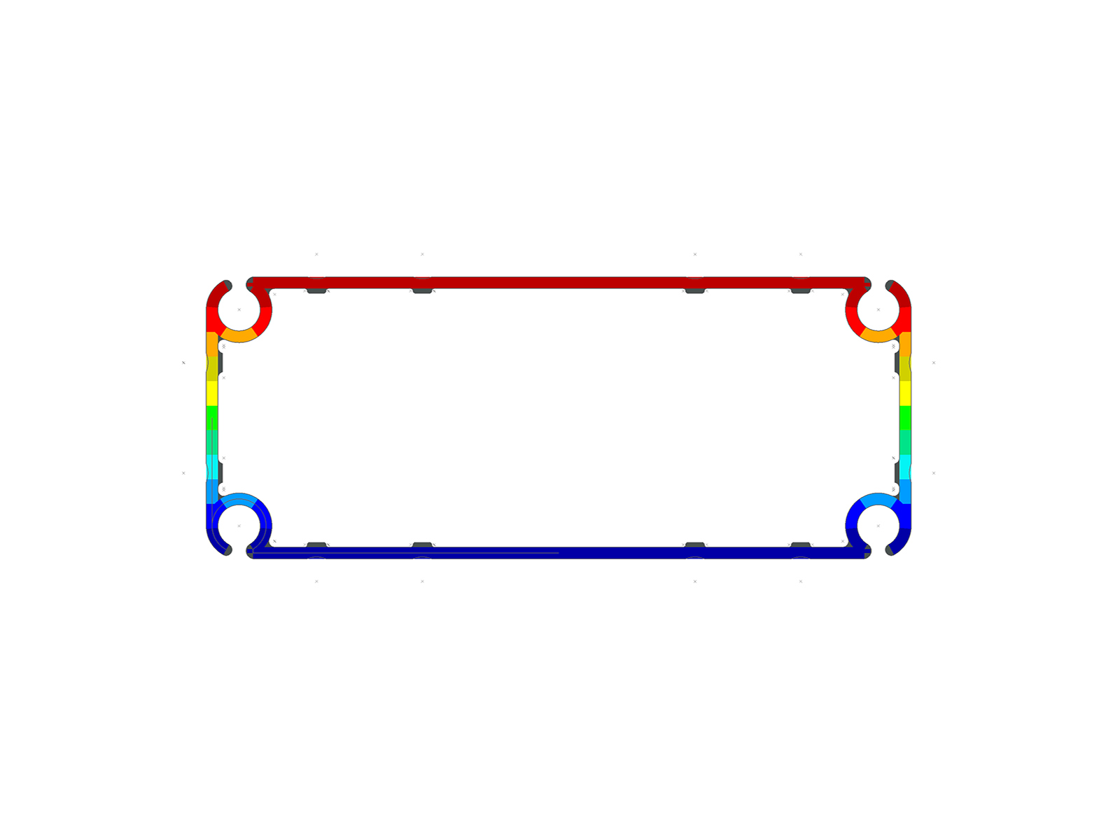 Модель 005033 | Алюминиевое сечение