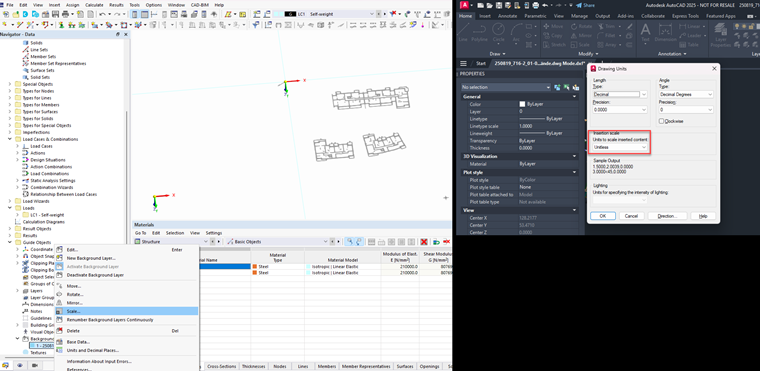 Масштаб настройки