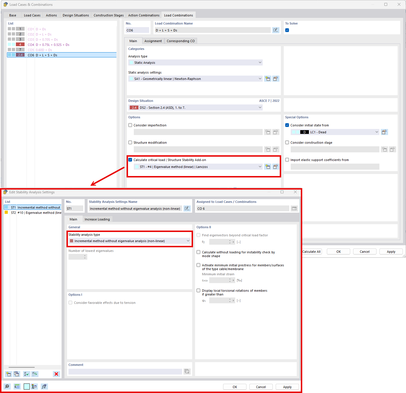 Геотехнический анализ устойчивости - несущая способность / разрушение склона