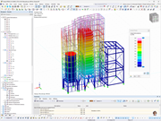 Сейсмический анализ стальной конструкции в RFEM, выполненный GMBS Design Kft.