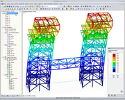 工业脚手架变形