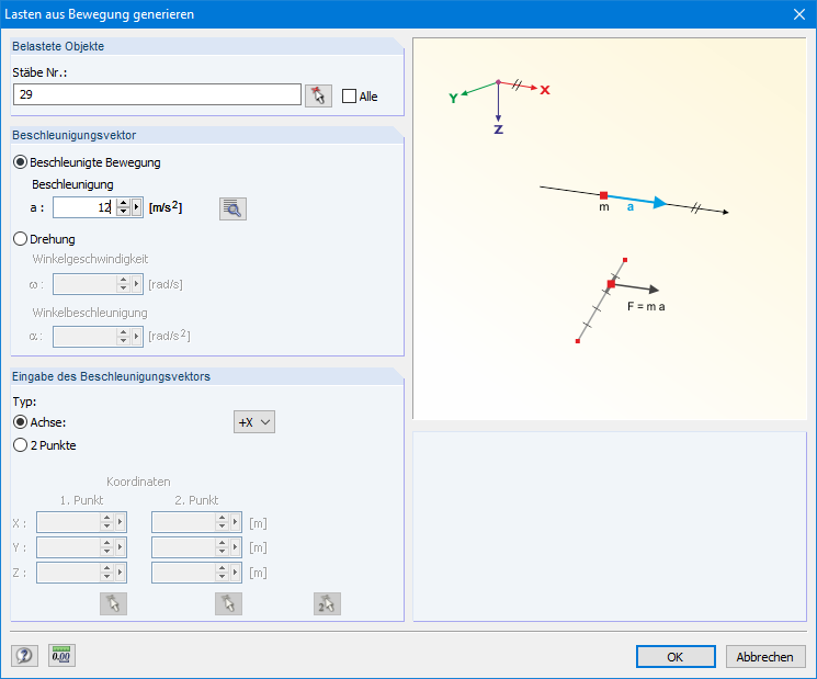 Lasten aus Bewegung generieren