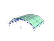 Stahl-Membrankonstruktion