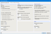 Querschnittswerte-Programm DUENQ | Globale Berechnungsparameter