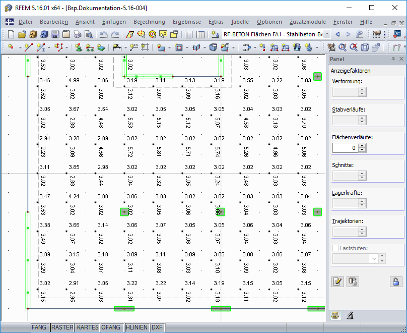 数值组中的数值