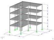 在 RFEM 中的建筑模型