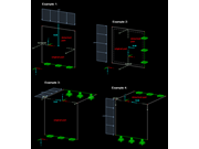 示例1： Horizontaler Schnitt durch die Wand