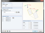 在用户自定义坐标系中移动和复制