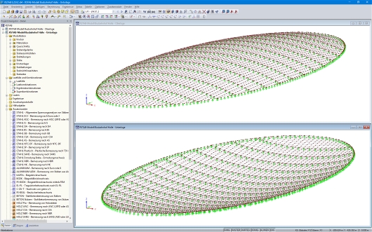 RSTAB 中膜的替换模型（© zapf & co.）