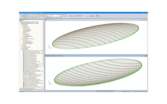 RSTAB 中膜的替换模型（© zapf & co.）