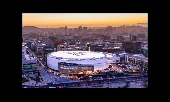 美国旧金山大通中心 (Chase Center) 球馆 (© Enclos Corp.)