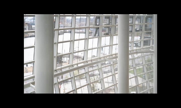 Innenansicht der Glasfassade (© Enclos Corp.)