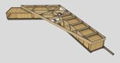 水上运动中心 cadwork 模型 (© Kmod Enginyeria en Fusta SL)