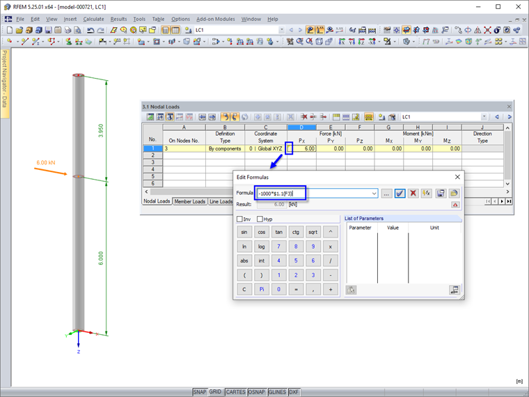 与高度相关的节点荷载