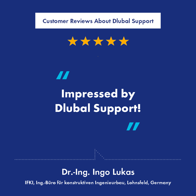 客户评论Dlubal Support