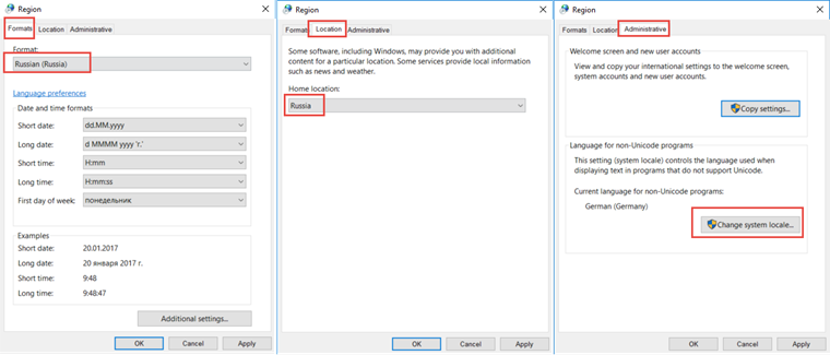 “面”对话框中的选项卡