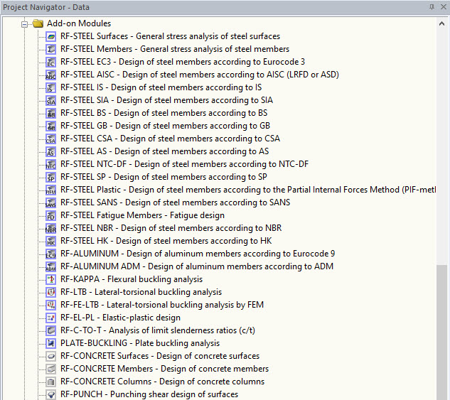 项目导航器 -数据