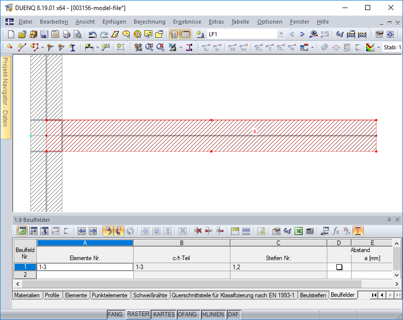 加劲肋与板直接连接