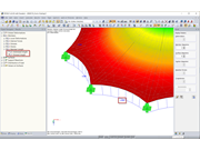 在找形后得到的杆件长度