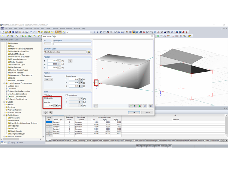 插入可视对象 -设置