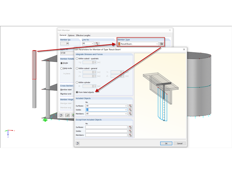 结果梁 | 输入参数