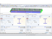 杆件1和2的线和节点