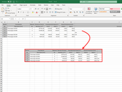 重新编号的截面