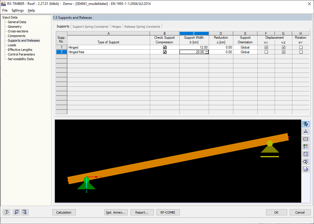激活/停用惯性椭圆和面积平分轴