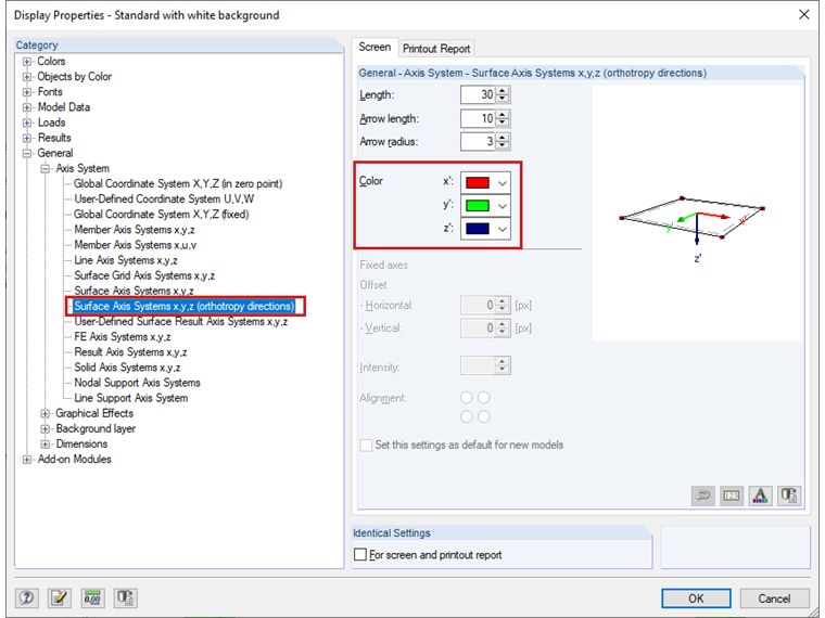 调整坐标系颜色
