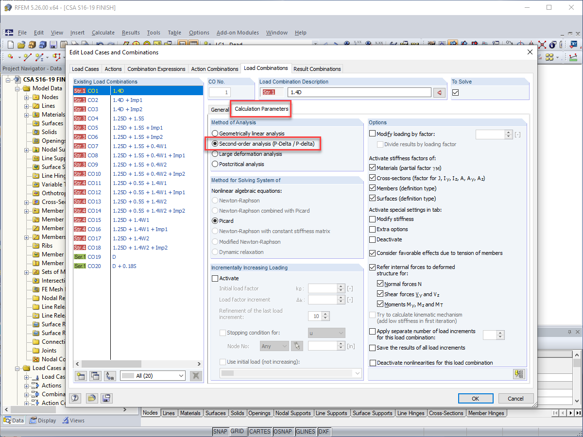 二阶分析计算方法