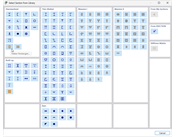 截面库（部分数据显示）