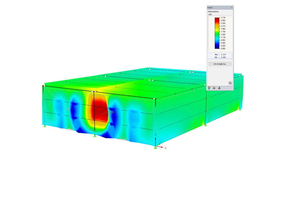 钢结构爆炸时程分析