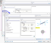 将杆件分配给线