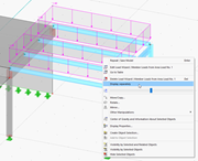 平台上的面荷载及其右键菜单