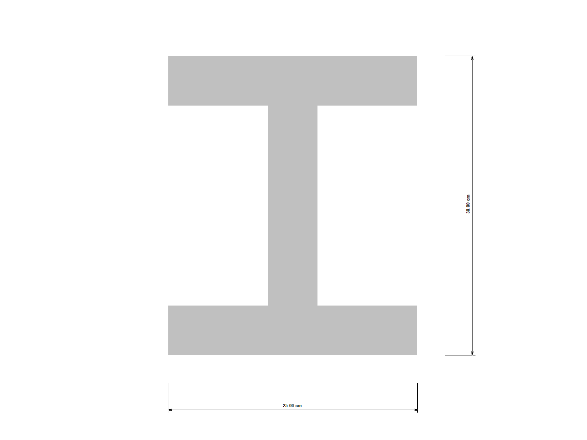 双对称工字钢 | 截面
