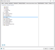 '新建模型 - 基础数据'对话框中的'杆件代表向导'选项卡