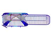 RFEM 模型变形结果 (© Bellapart)