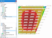 在有限元网格点上显示结果值