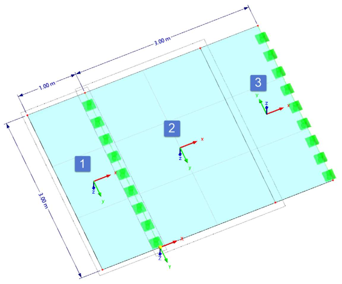 钢板-用三个面和一个面集建模