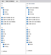 定义文档的结果行和列