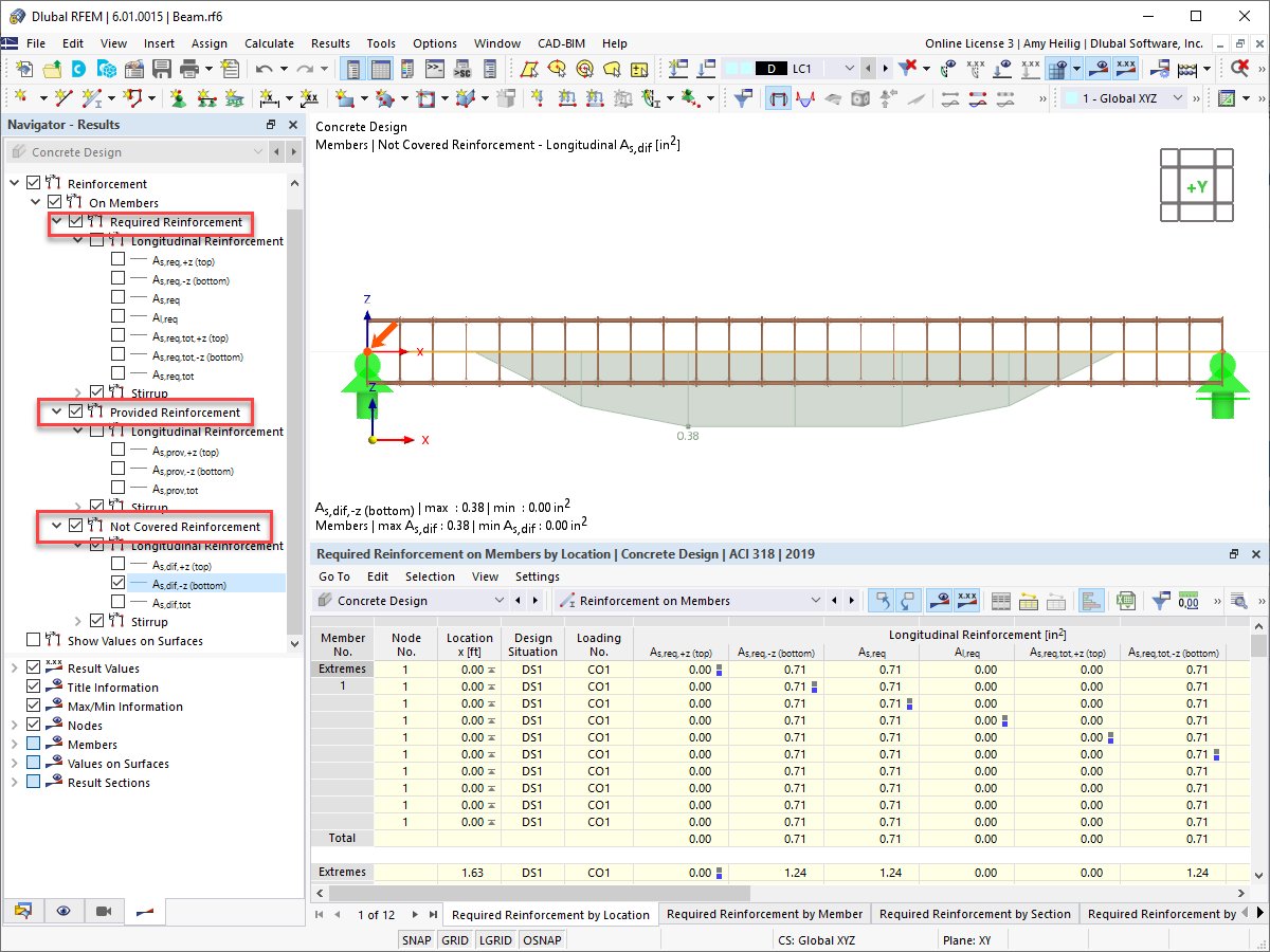 常见问题解答 005194 | RFEM 6 混凝土设计模块是否可以自动设计杆件和面钢筋？