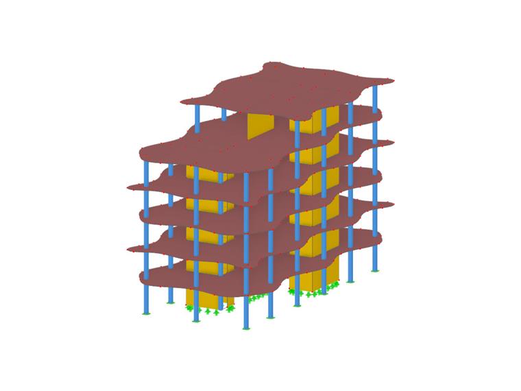 混凝土结构五层建筑