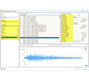 来自库的加速度时间曲线