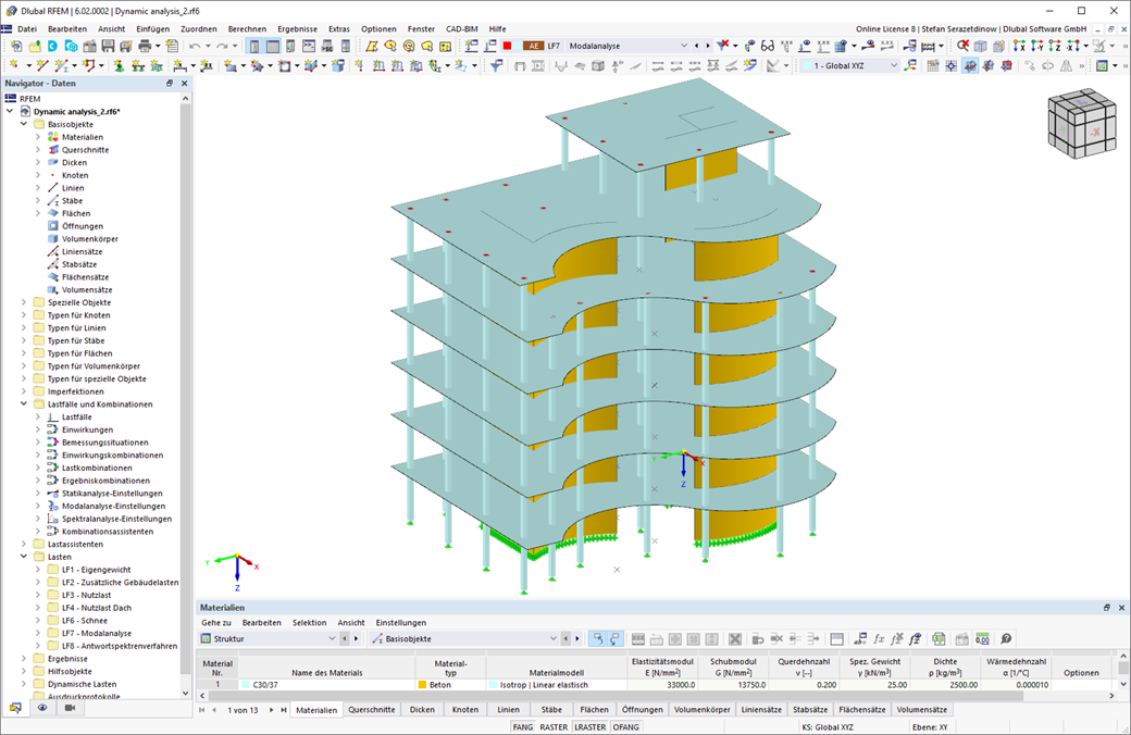 反应谱法 - 体系