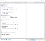 网格设置，风洞模拟