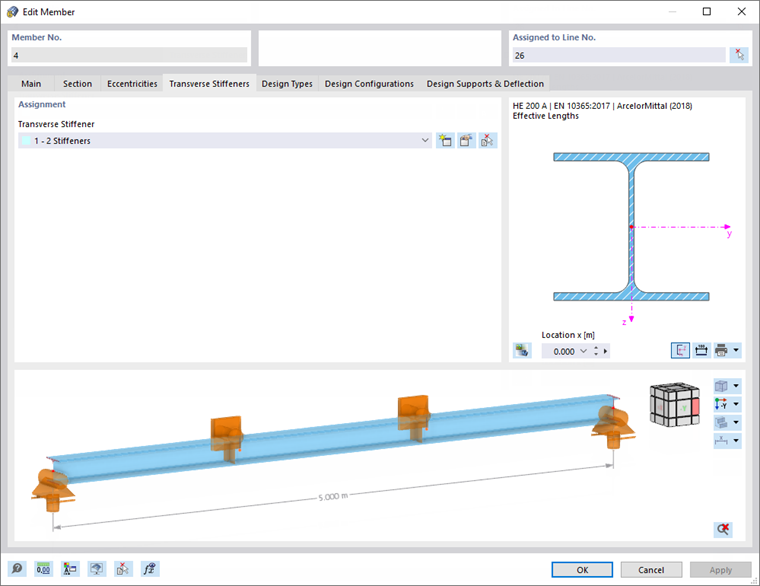 框架梁横向加劲肋